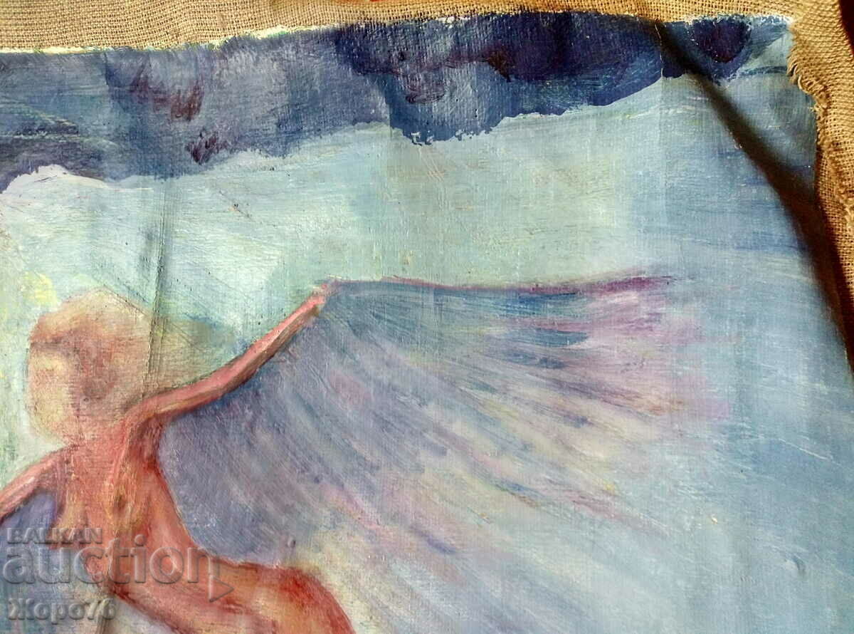 EROTIC - Old OIL PAINTING - 5 EROTIC - Old OIL PAINTING - 5