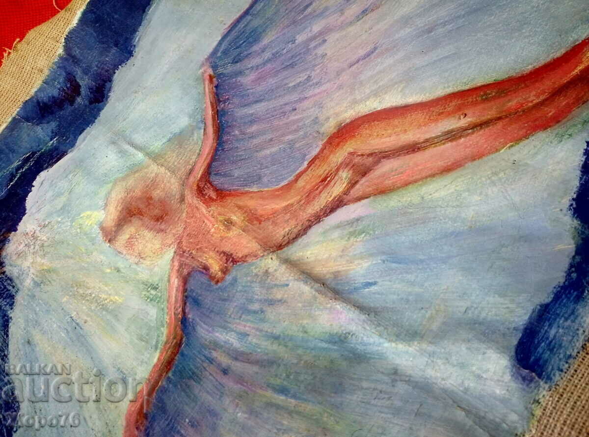 EROTIC - Old OIL PAINTING - 6 EROTIC - Old OIL PAINTING - 6