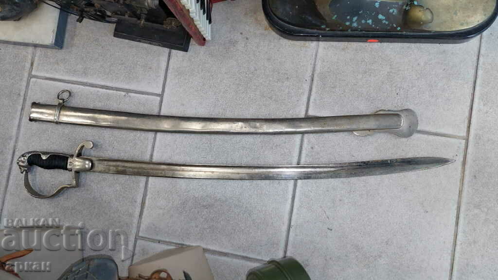 Auction Kingdom of Bulgaria - battle, massive saber Auction Kingdom of Bulgaria - battle, massive saber