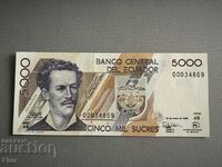 Bancnota - Ecuador - 5000 Sucre UNC | 1999