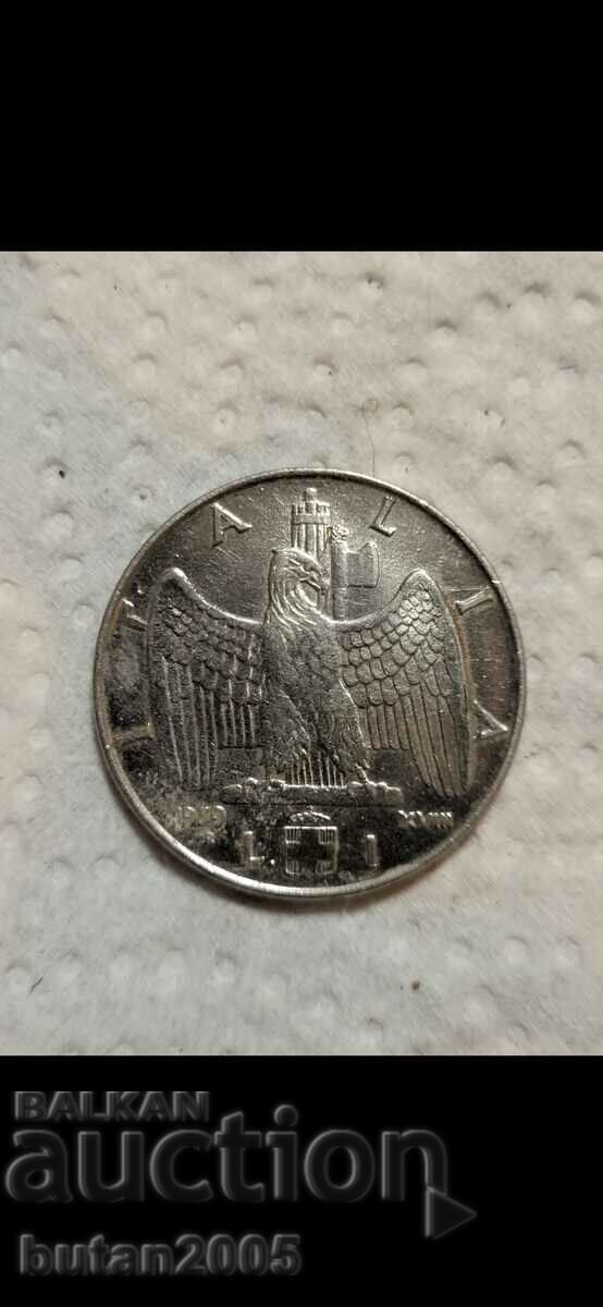 1 Lira Italy 1939