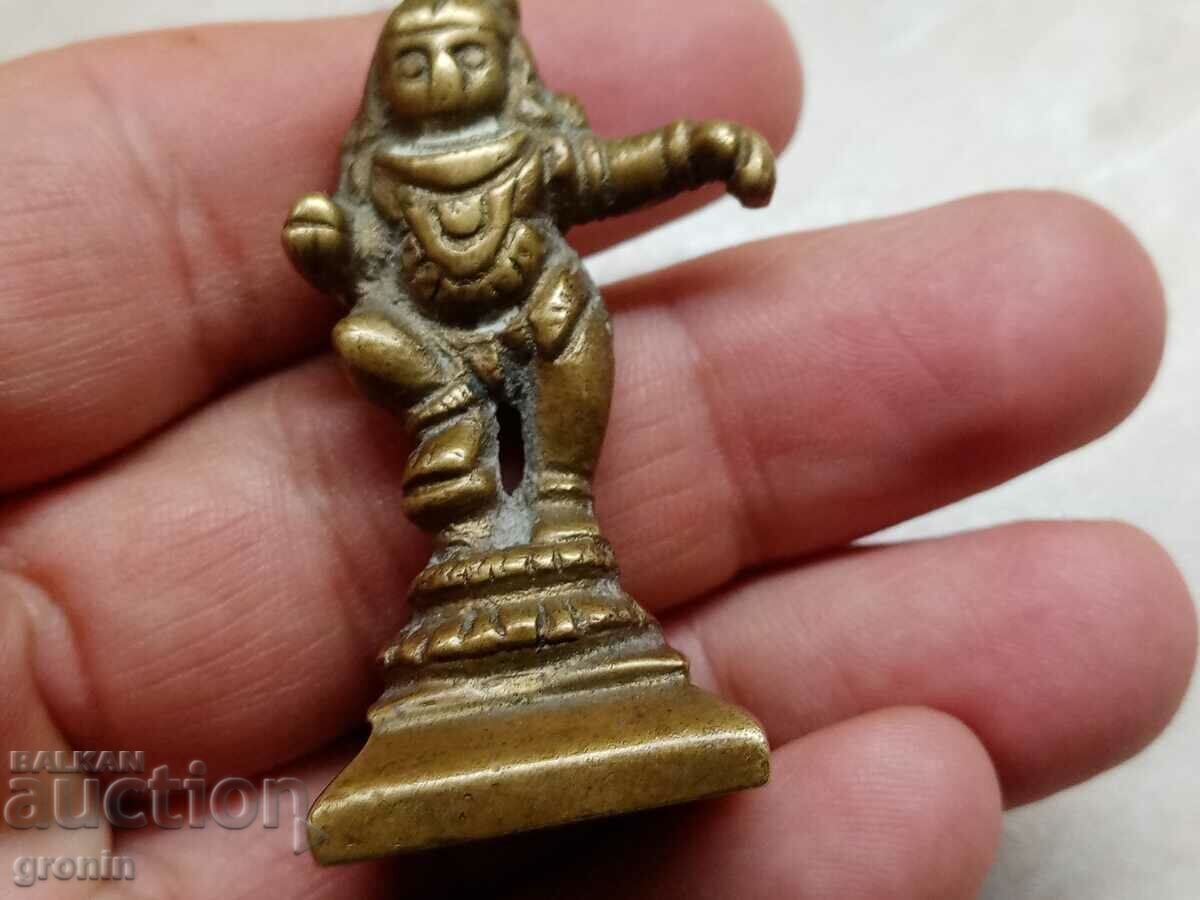 Figure,bronze,Dancing Krishna,miniature, with price 50.00 BGN | € 25.56 Figure,bronze,Dancing Krishna,miniature, with price 50.00 BGN | € 25.56