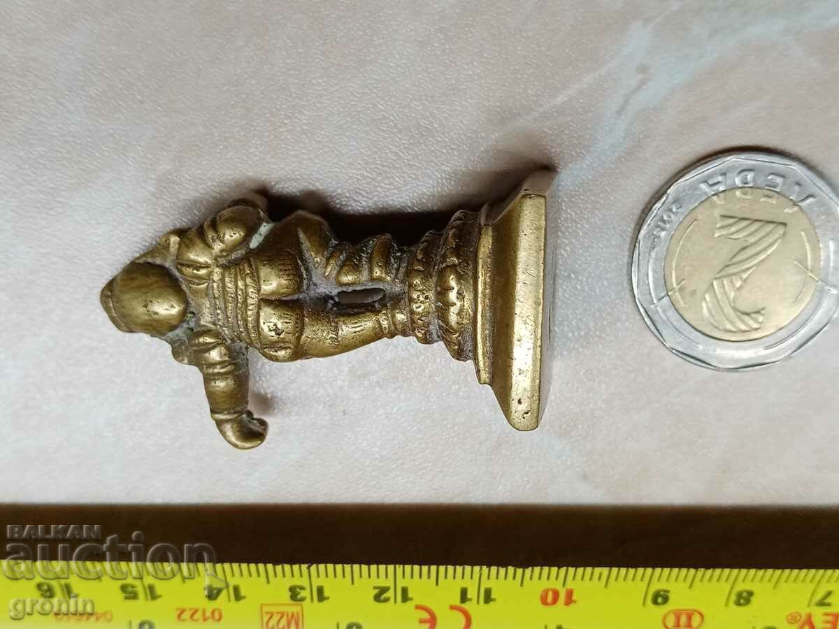 Παράδοση Φιγούρα, μπρούτζος, Χορεύοντας Κρίσνα, μινιατούρα,