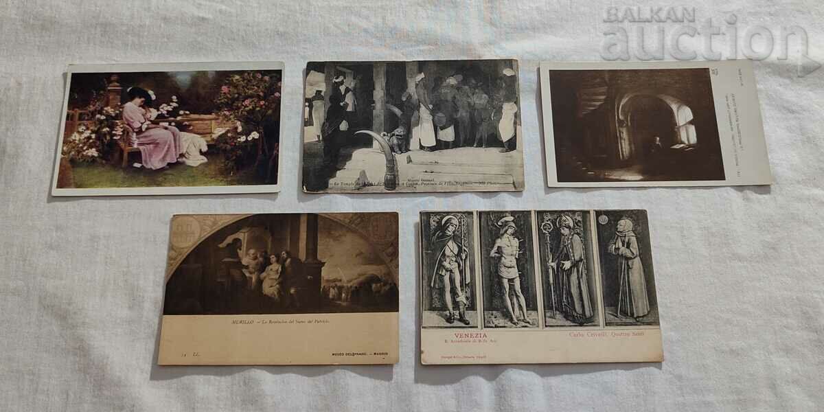 CARTE POSTALE VECHI LOT 5 BUC