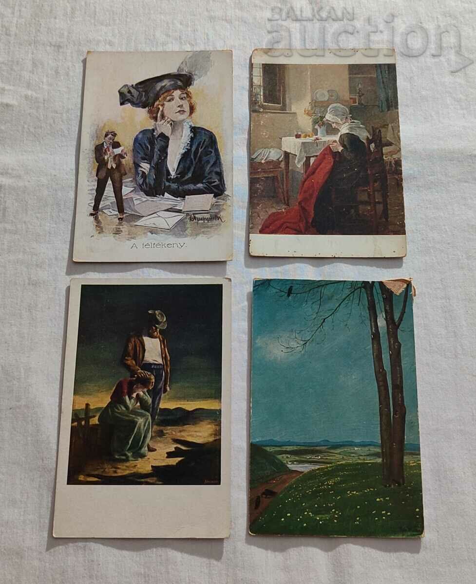 Delivery of OLD POST CARDS LOT OF 8 NUMBERS Delivery of OLD POST CARDS LOT OF 8 NUMBERS