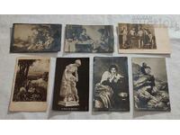 CARTE POSTALE VECHI LOT 7 NUMERE