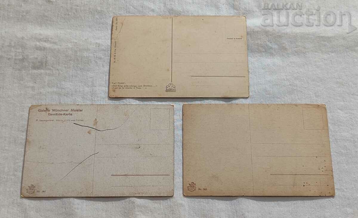 OLD POST CARDS LOT OF 3 PCS with price 7.00 BGN | € 3.58 OLD POST CARDS LOT OF 3 PCS with price 7.00 BGN | € 3.58