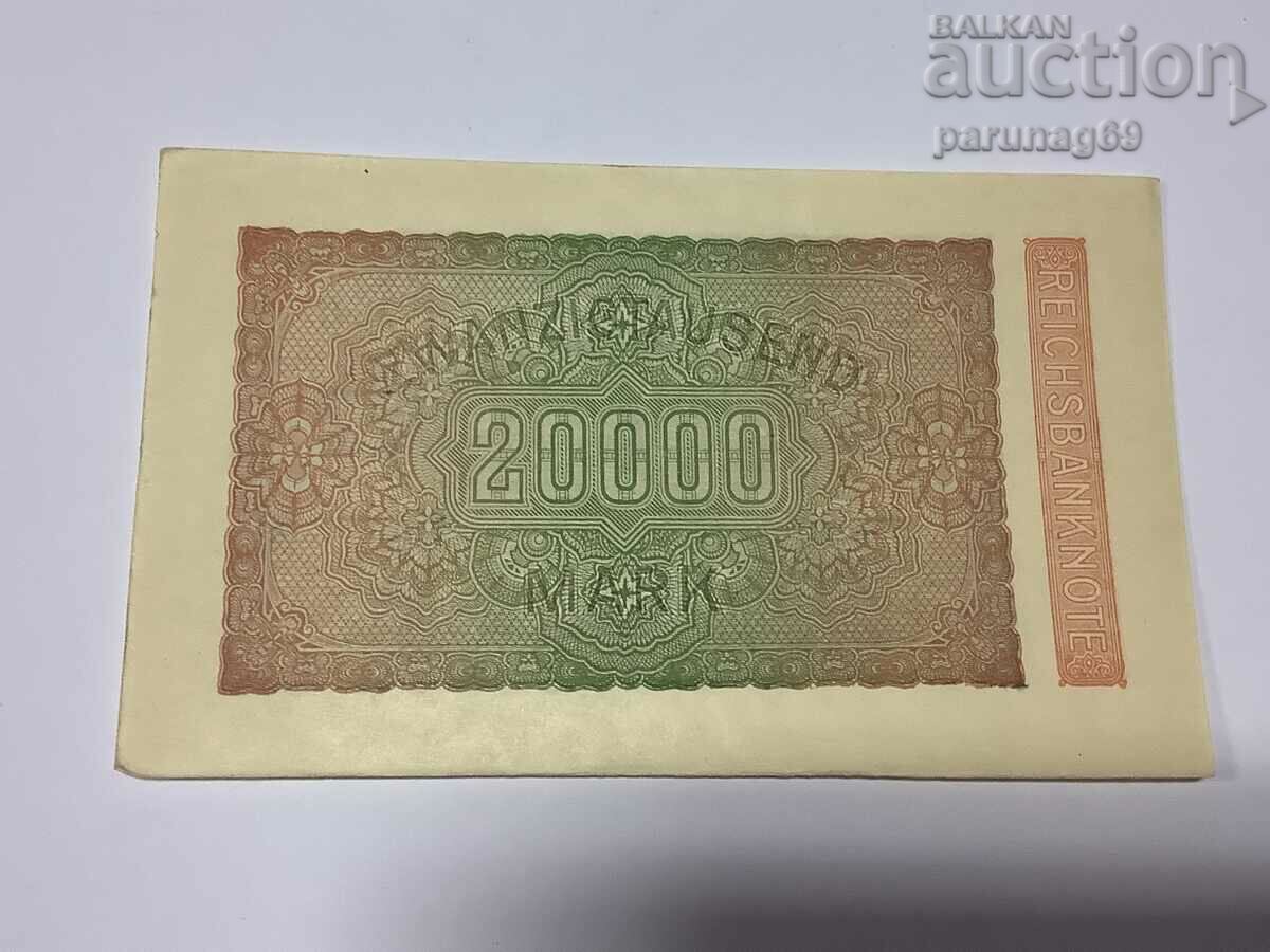 Germany - 20,000 marks 1923 P.85a UNC with price 3.00 BGN | € 1.53 Germany - 20,000 marks 1923 P.85a UNC with price 3.00 BGN | € 1.53