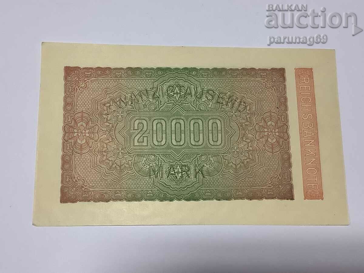 Germany - 20,000 marks 1923 P.85a UNC with price 3.00 BGN | € 1.53 Germany - 20,000 marks 1923 P.85a UNC with price 3.00 BGN | € 1.53