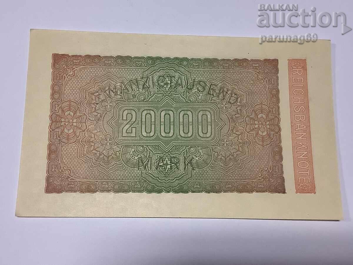 Germany - 20,000 marks 1923 P.85a UNC with price 3.00 BGN | € 1.53 Germany - 20,000 marks 1923 P.85a UNC with price 3.00 BGN | € 1.53