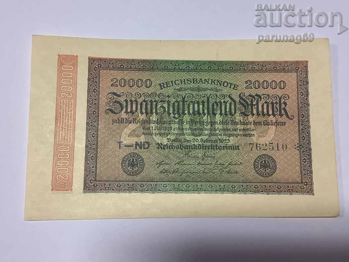 Germany - 20,000 marks 1923 P.85a UNC