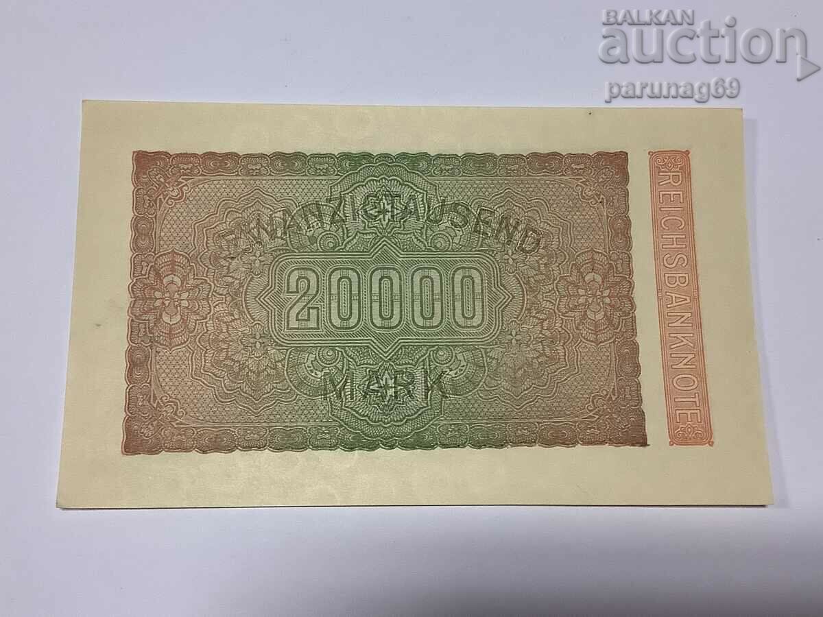 Germany - 20,000 marks 1923 P.85a UNC with price 3.00 BGN | € 1.53 Germany - 20,000 marks 1923 P.85a UNC with price 3.00 BGN | € 1.53