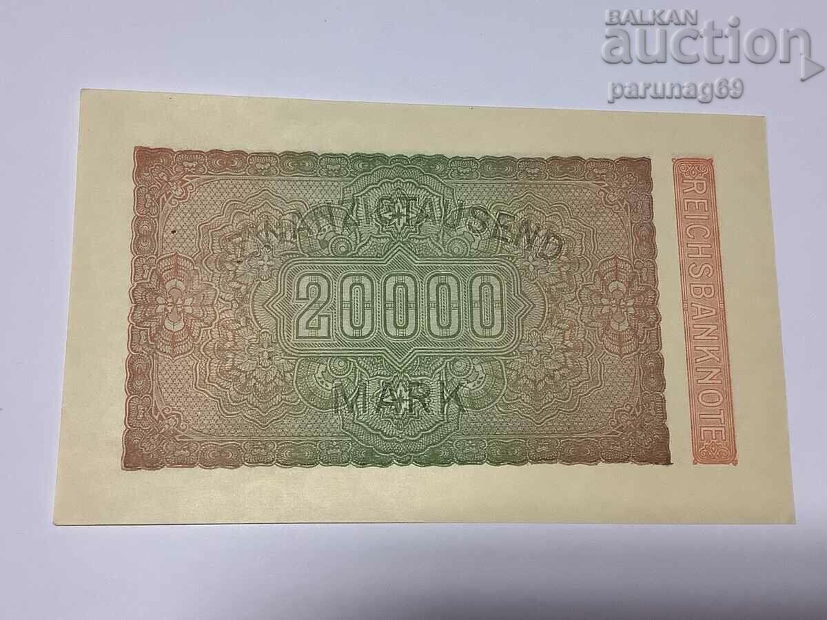 Germany - 20,000 marks 1923 P.85a UNC with price 3.00 BGN | € 1.53
