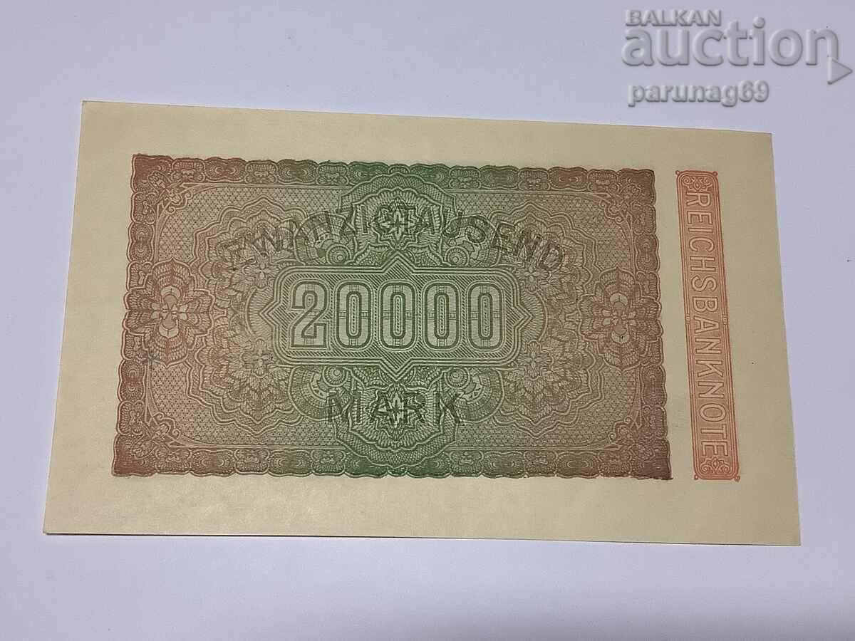 Germany - 20,000 marks 1923 P.85a UNC with price 3.00 BGN | € 1.53 Germany - 20,000 marks 1923 P.85a UNC with price 3.00 BGN | € 1.53