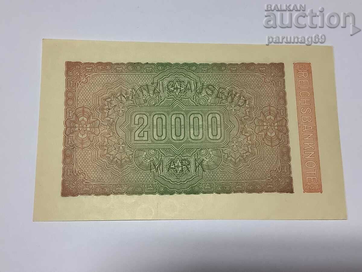 Germany - 20,000 marks 1923 P.85a UNC with price 3.00 BGN | € 1.53 Germany - 20,000 marks 1923 P.85a UNC with price 3.00 BGN | € 1.53