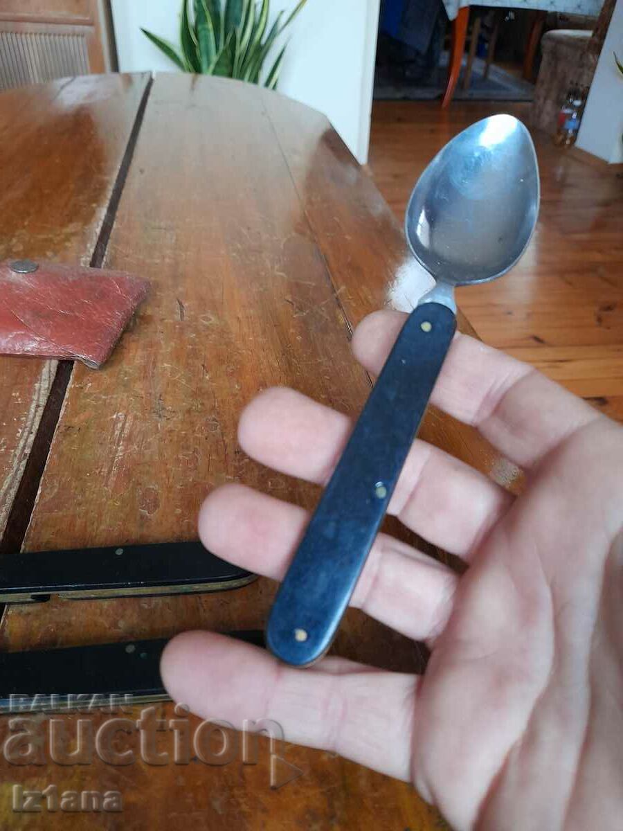 Old folding fork, spoon and knife Rostfrei - 6