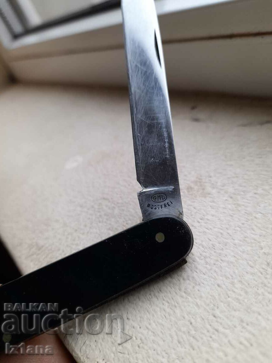 Old folding fork, spoon and knife Rostfrei - 7