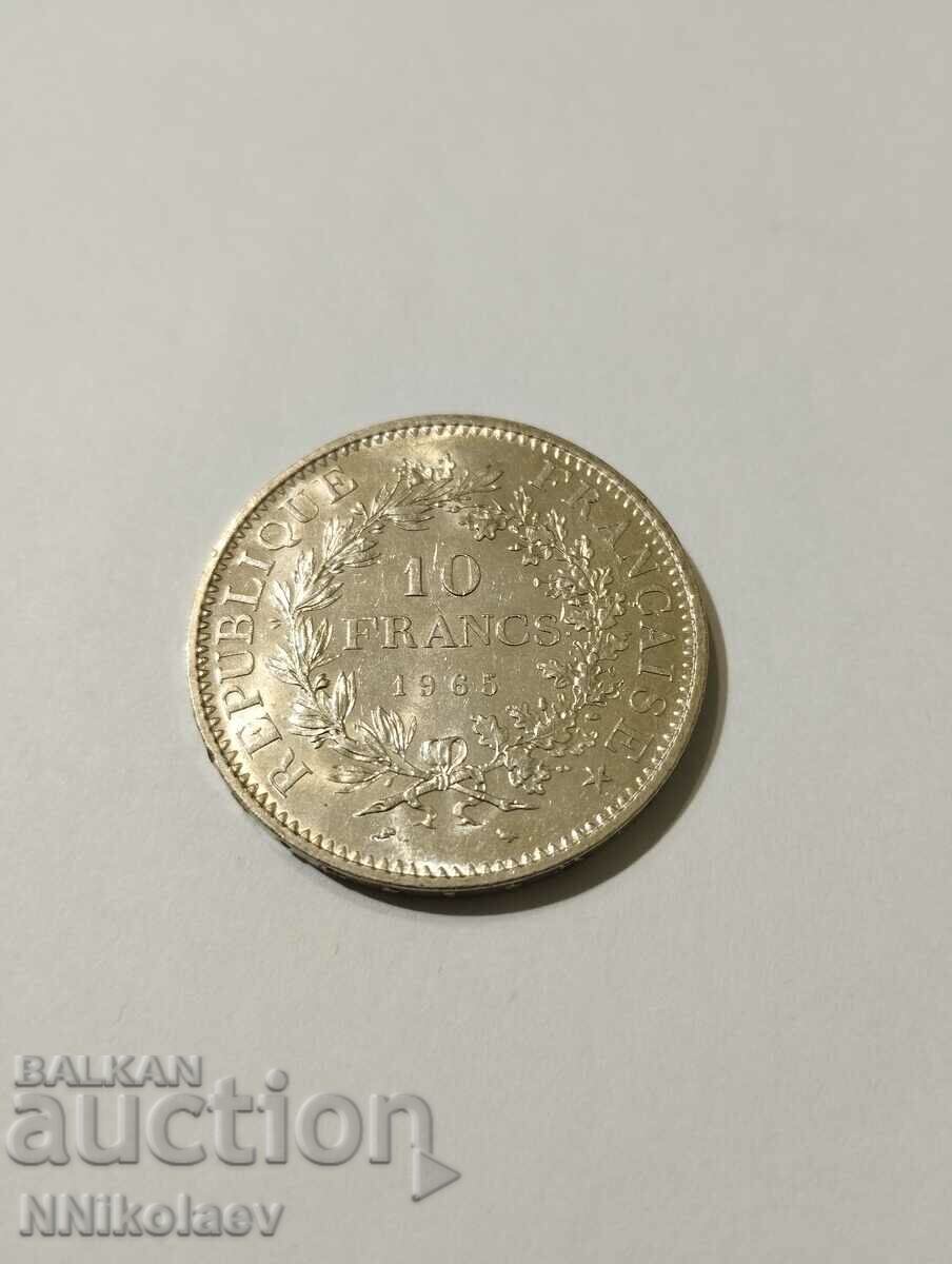 France 10 francs 1965 with price 75.00 BGN | € 38.35 France 10 francs 1965 with price 75.00 BGN | € 38.35