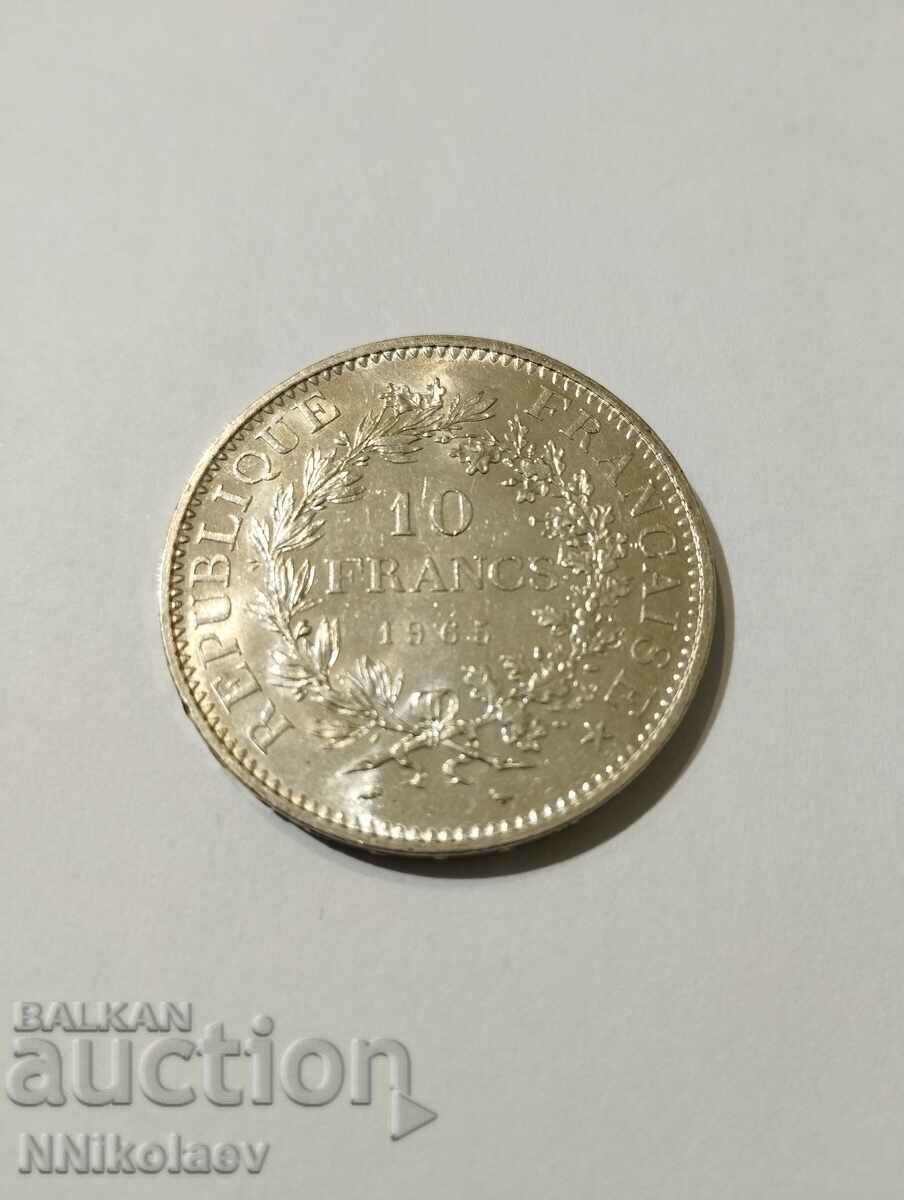 France 10 francs 1965