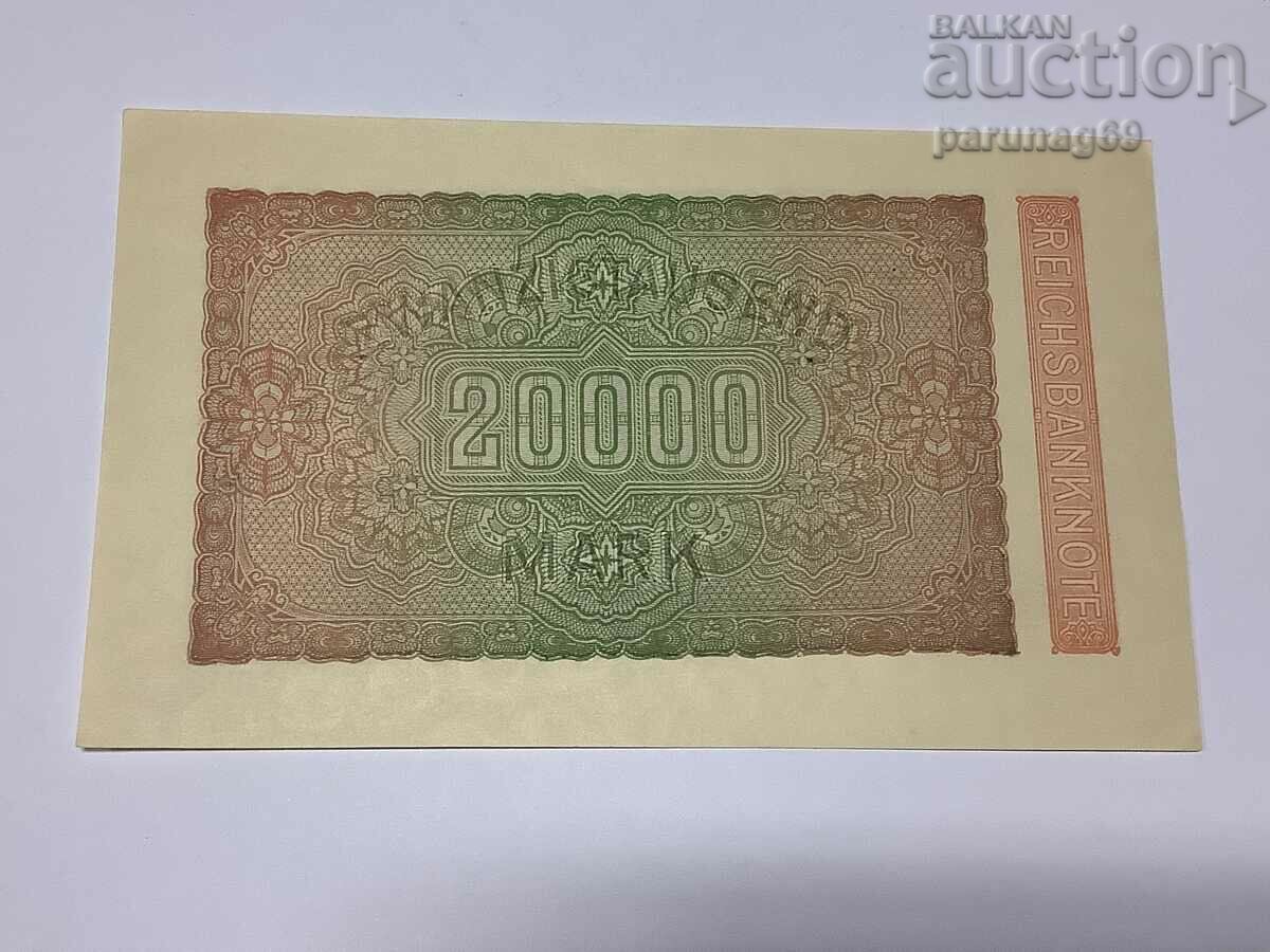 Germany - 20,000 marks 1923 P.85a UNC with price 3.00 BGN | € 1.53 Germany - 20,000 marks 1923 P.85a UNC with price 3.00 BGN | € 1.53