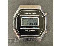 Old Piratron LCD Quartz Digital Watch Piratron Quartz