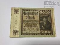 Germany 5000 Marks 1922