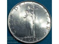 100 Lire 1955 Vatican 27mm