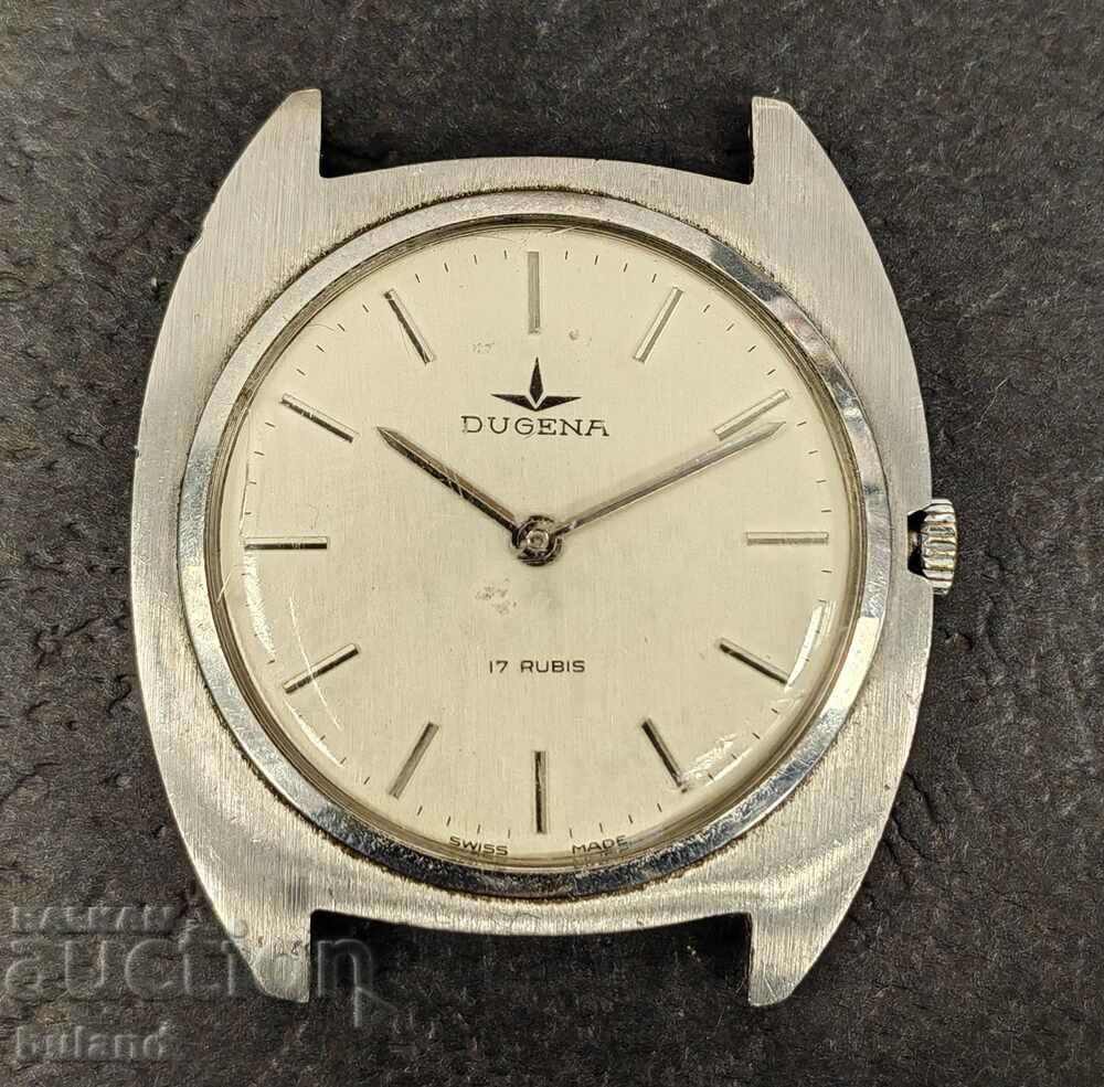 German Watch Dugena Movement Peseux 7040 (Dugena 3803)