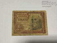 Spain 1 peseta 1953