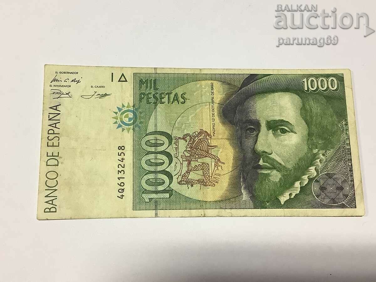 Spain 1000 pesetas 1992