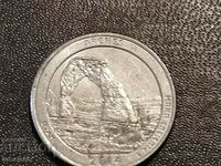 Utah Arches 25 Cent 2014 D