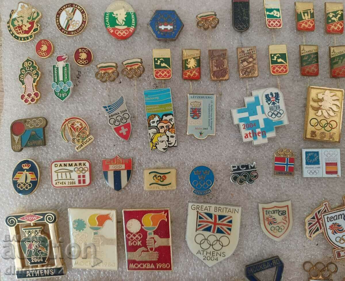 Colecția de insigne. Jocuri Olimpice. Olimpiada +++ cu preț 1590.00 BGN | € 812.95