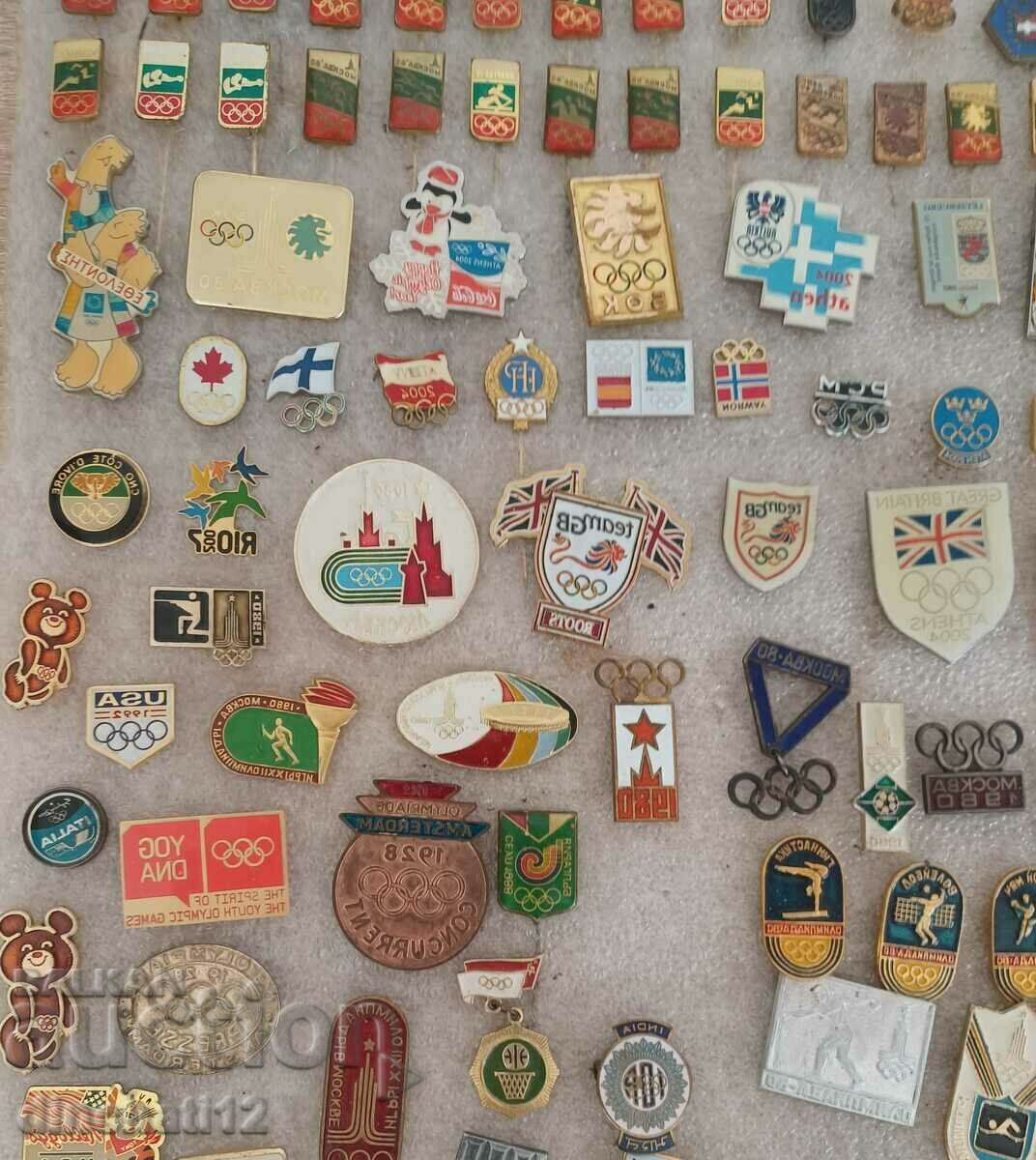 Livrarea Colecția de insigne. Jocuri Olimpice. Olimpiada +++