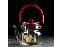 Beautiful Fireproof glass teapot, 600ML