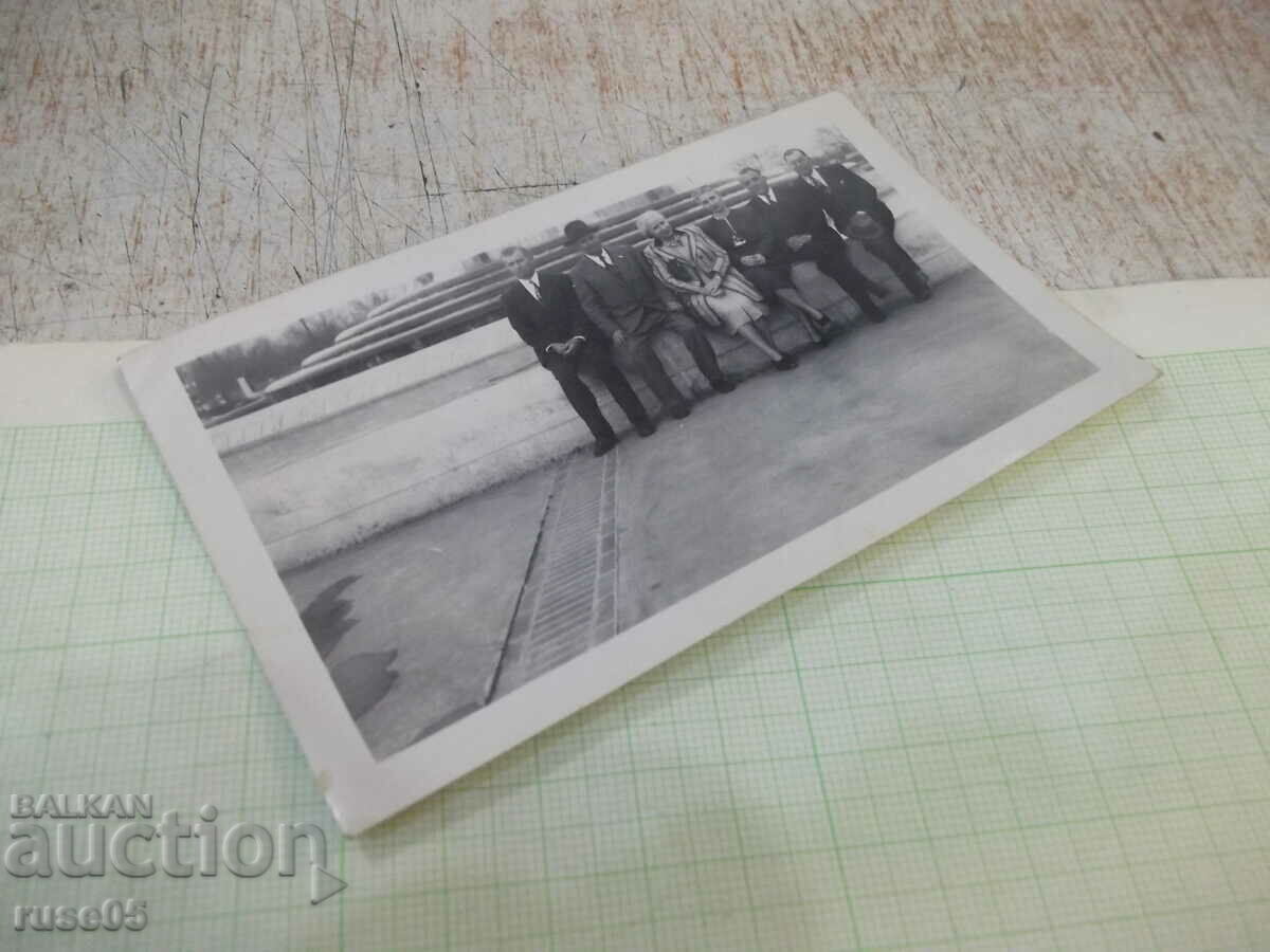 Auction An old photo of a seated group of Bulgarians in America Auction An old photo of a seated group of Bulgarians in America