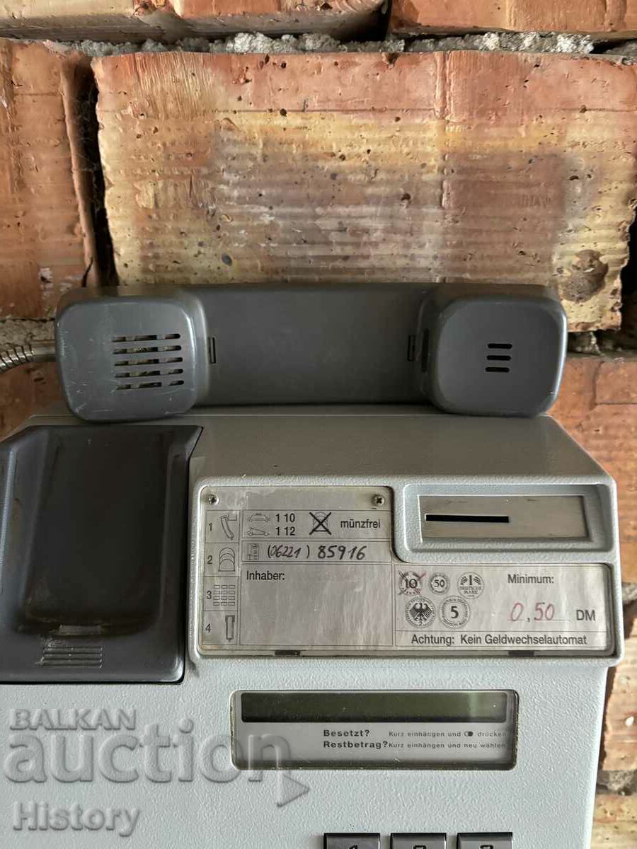 Coin phone. Street phone - FRG - 5 Coin phone. Street phone - FRG - 5