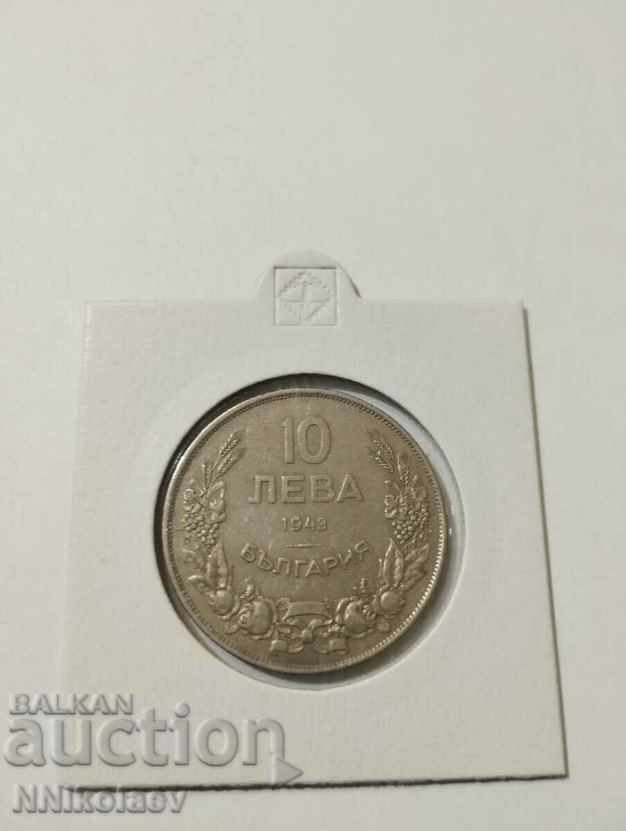 10 BGN 1943 Bulgaria