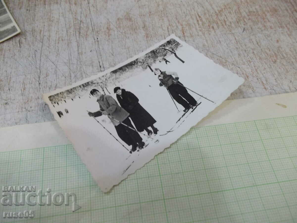 Auction Old photo of skiing near Lyulin - 2 Auction Old photo of skiing near Lyulin - 2