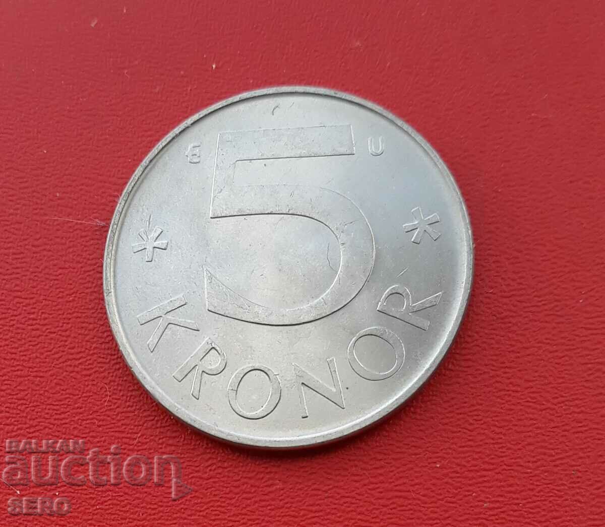 Sweden-5 kroner 1984