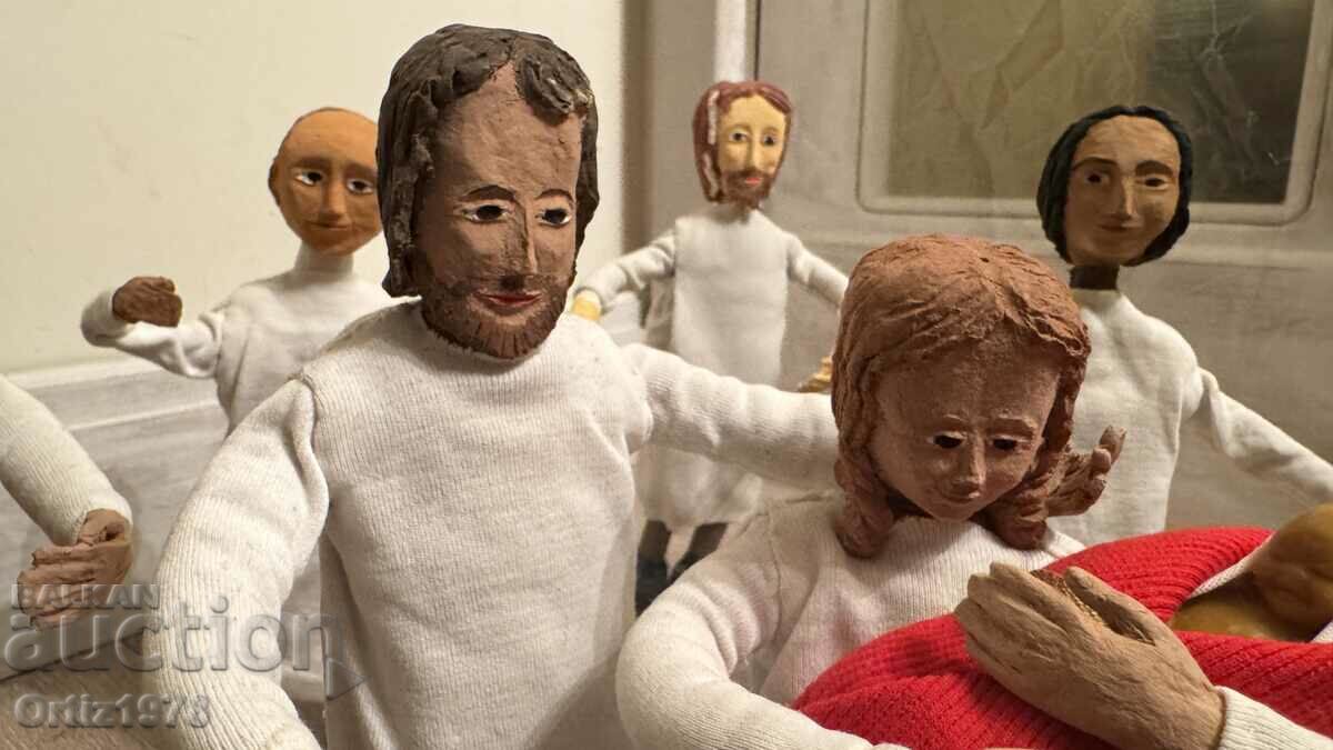 Auction Antique Sculptures, Nativity – Made by Monks! Auction Antique Sculptures, Nativity – Made by Monks!