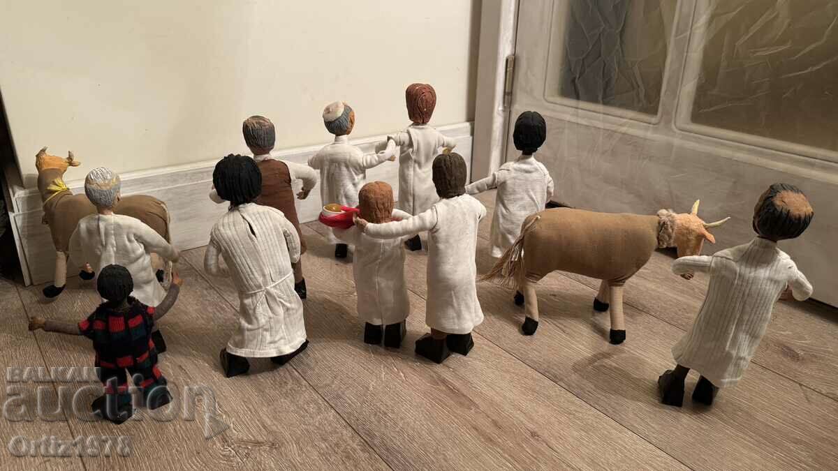 Antique Sculptures, Nativity – Made by Monks! - 7 Antique Sculptures, Nativity – Made by Monks! - 7