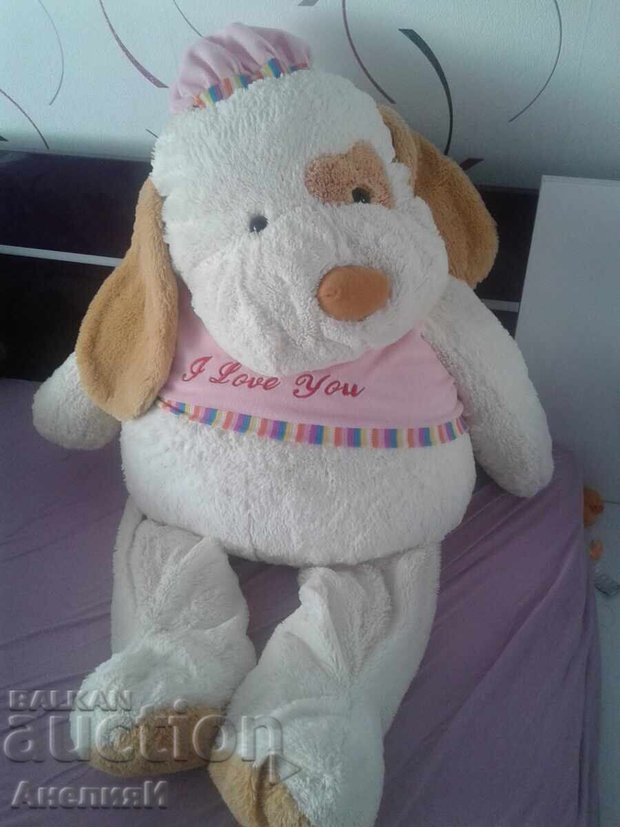 Licitație câine de jucărie de pluș