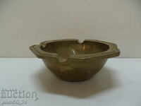 #*7769 old metal / bronze ashtray