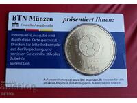 Coin card-Germany-medal for World Cup in Brazil 2014