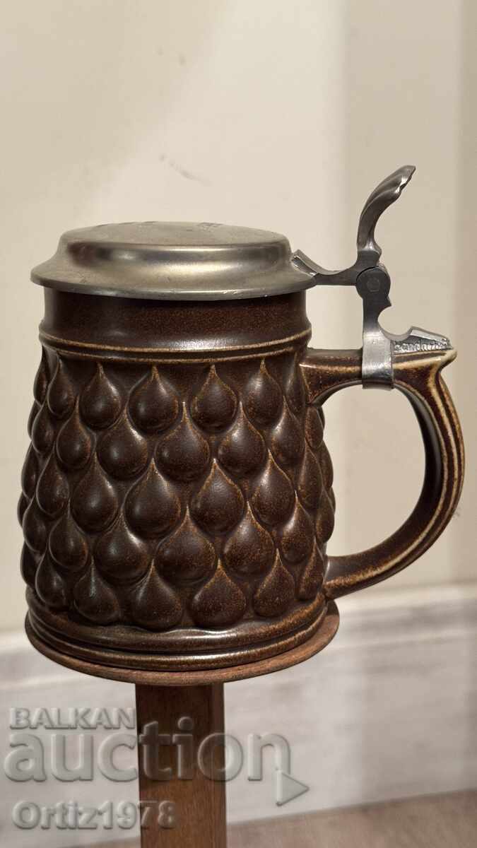 Vintage Goebel – Signature beer mug, multiple markings with price 100.00 BGN | € 51.13 Vintage Goebel – Signature beer mug, multiple markings with price 100.00 BGN | € 51.13