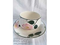 Villeroy & Boch Wild Rose porcelain saucers