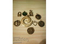 LOT OF NECKLACE PENDANTS