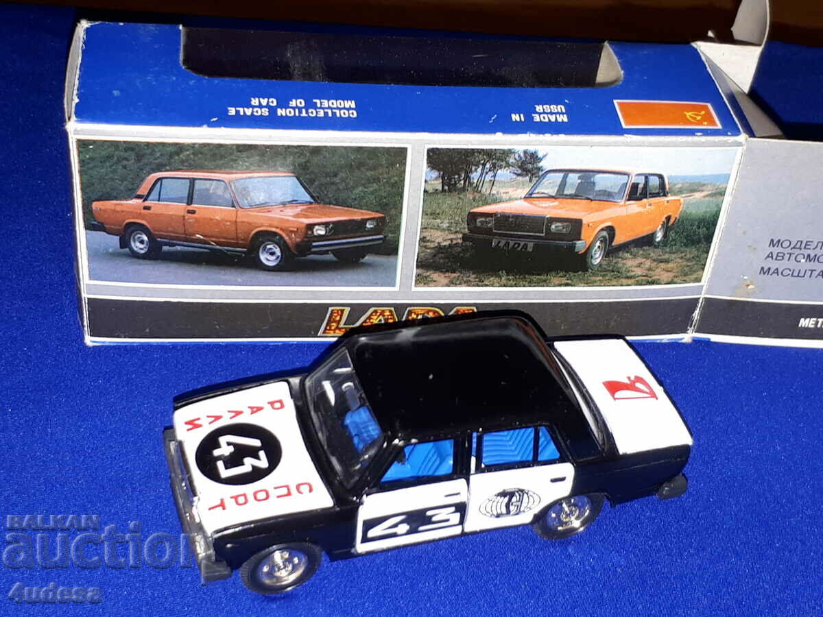 Model Lada VAZ 2107 Rally Sport 43 1:43 Fabricat în URSS URSS