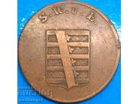 Germany 4 pfennig 1810 Saxe-Weimar Eisenach copper