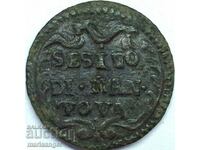 Sessino 1733 Ιταλία Mantua Charles VI της Αυστρίας